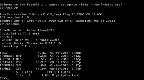 FreeDOS