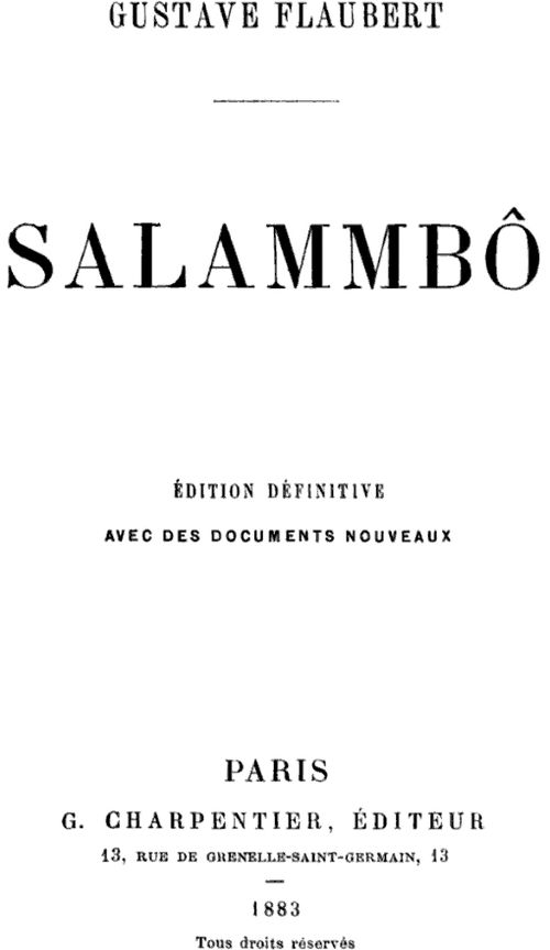 Salammbô